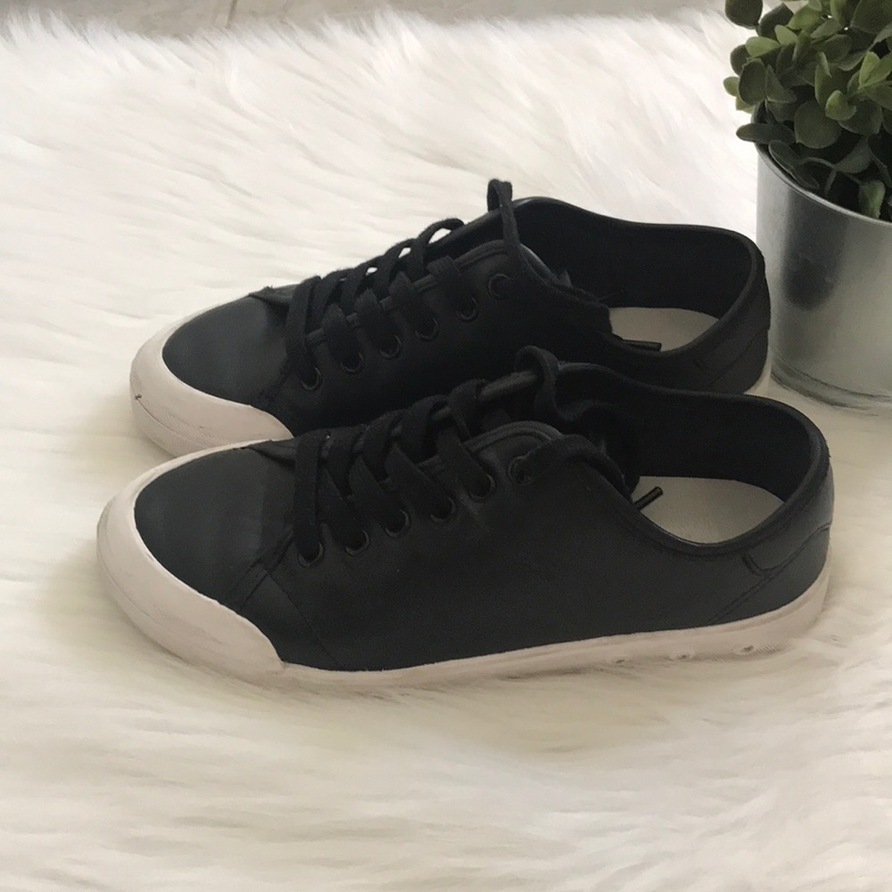 Rag&Bone Standard Issue black leather sneakers - Picture 2 of 10